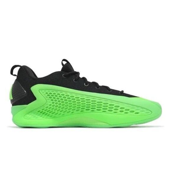 Size 7.5 Adidas AE 1 Low Slime Lucid Lime Black Mens Basketball Shoes JI4065 main image 5
